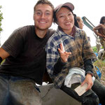 Danny mit Kaori aus Japan