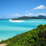Auf Whiteheaven Beach sind wir nicht mit dabei