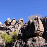 der von rauen Felsen