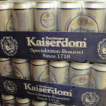Danny fühlt sich gleich ganz heimisch: Bamberger Bier!
