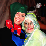 Verena und Isabell (auch hier fiel der Abschied ganz schön schwer)