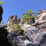 Unsere Wanderung beginnt am dritten Tag