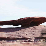 der Weg zum "Mushroom Rock" war gar nicht so einfach, dabei braucht man schon ein bischen Fantasie um hier einen Pilz zu erkennen