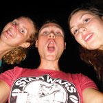 Abends treffen wir uns mit Friedi, wo wir Mission Beach unsicher machen