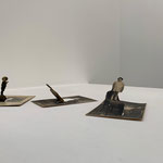Primo piano: Armida Gandini, "Stand up", 2016, fotografie incise e piegate, ph. LATO