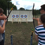Blind Bogenschießen Teambilding bei www.sports-outdoorguide.de