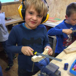 Kindergeburtstag bei Sports & Outdoor Guide Bastelwerkstatt