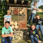Insektenhotel selbstgebaut im SOG Kids-Club