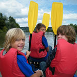 Kindergeburtstag auf dem Neckar mit SOG www.kanu-neckar.de