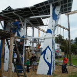 Klettern am Kletterturm bei Sports & Outdoor Guide
