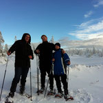Schneeschuhbau Trapper mit sports-outdoorguide.de