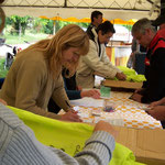 Vérification des papiers et récupération du dossard