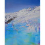 Sky cloth 91cmx72.7cm oil on canvas