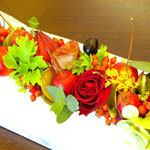 花匠SASAKI NAOKI氏から頂いたお祝いのお花「COCOLO」です。感激でした！ありがとうございます！ 
