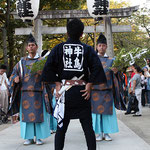 牛嶋神社大祭 神幸祭<br>2日間の長旅を終え、いよいよ鳳輦が宮入される