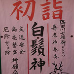 たけさん：白鬚神社,1月3日,墨田区