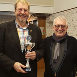 Eckart Müller als Sieger RLT 2019 -geehrt von Werner Schöneich-