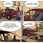 Planche pour un manuel scolaire aux éditions Didier jeunesse (extrait)