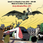 Affiche du festival BD de Gretz-Armainvilliers 2015 (invité d'honneur)