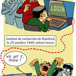 Webtoon pour un manuel scolaire aux éditions Didier jeunesse (extrait)