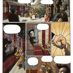 Extrait de Sherlock Holmes & Moriarty, associés (scénario : Ced) - éd. Makaka