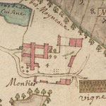 Petit plan des bois de Montiers, 1724 - Cote 20 H 15/26 Archives départementales de la Marne