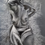 180 - nu de femme - avril 2024 - dimensions 40x50 - non encadré