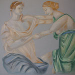 24 - La danse - pastels 2013  - dimensions 50x65 - non encadré