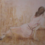 83 - Le printemps est dans le pré - pastels 2016 - encadré 74x54