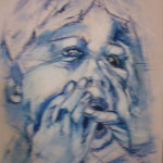 75 - Visage de bébé - pastels 2015 - non encadré