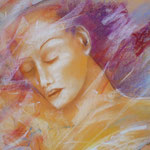 105 - Le songe - pastels 2017 - dimensions 50x65 - non encadré