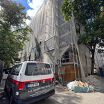 Dauerlärmüberwachung der Baustelle Kernsanierung eines Bürogebäudes in der Liebigstraße 19, Westend, Frankfurt am Main