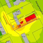 Baulärmkonzept für den Neubau eines Mehrfamilienhauses am Teutonenweg, das zweite Projekt in derselben Straße