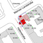 Abbruchlärmprognose für den Rückbau eines Gebäudes in der Mainzer Landstraße Stadtmitte Frankfurt am Main