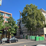 Stichprobeartige Baustellenlärmmessung des Tiefbaus beim BV Rentenbank, Frankfurt am Main, Hessen