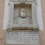 Denkmal für den Freiheitskämpfer Andreas Hofer in Meran, Südtirol