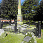 Denkmal an die Schlacht von Sehestedt, die die Schleswig-Holsteiner mit den Dänen 1813 für Napoleon gewonnen haben
