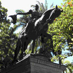 Denkmal für Simon Bolivar in Cartagena de Indias/Kolumbien