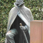 Denkmal für Caspar David Friedrich als Wanderer in seiner Geburtsstadt Greifswald