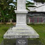 Dankmal für gefallene kaiserliche deutsche Soldaten 1888 auf Samoa