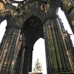 Denkmal für Sir Walter Scott im Princess Gardens in Edinburgh