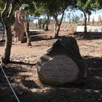 Im Garten der Gerechten unter den Völkern in Yad Vashem, Israel
