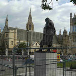 Churchill-Denkmal in Westminster, London