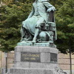 Der Erfinder des Vakuumversuchs Otto von Guericke in Magdeburg