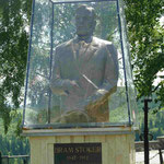 Denkmal für Bram Stoker, dem Autor von "Dracula" in Rumänien