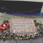 Gedenkstätte KZ-Sachsenhausen, Ort des Galgens auf dem Appellplatz