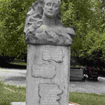 Denkmal für den Dichterfürsten Alexander Tschawtschawadse auf dem Grundstück seines Anwesens in Kachetien