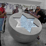 Denkmal für die Opfer der Judenpogrome vom 15. April 1506 in der Altstadt von Lissabon