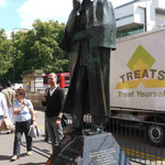 "Sherlock Holmes" Denkmal in London