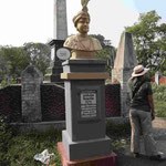 Denkmal für den letzten unabhängigen Nawab Siraj-ud-Daula, der die Schlacht von Plassy gegen die britische Ostindien Kompagnie 1757 verlor